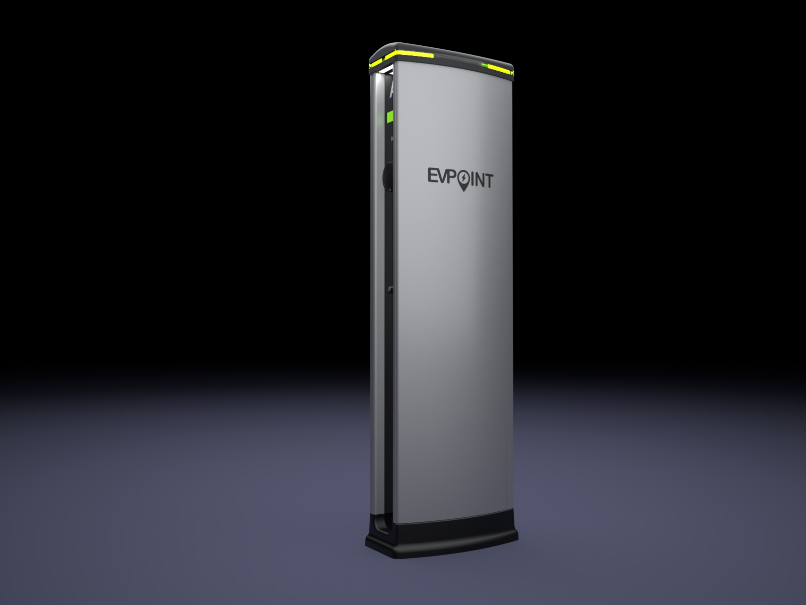 Freestanding EV charging station design