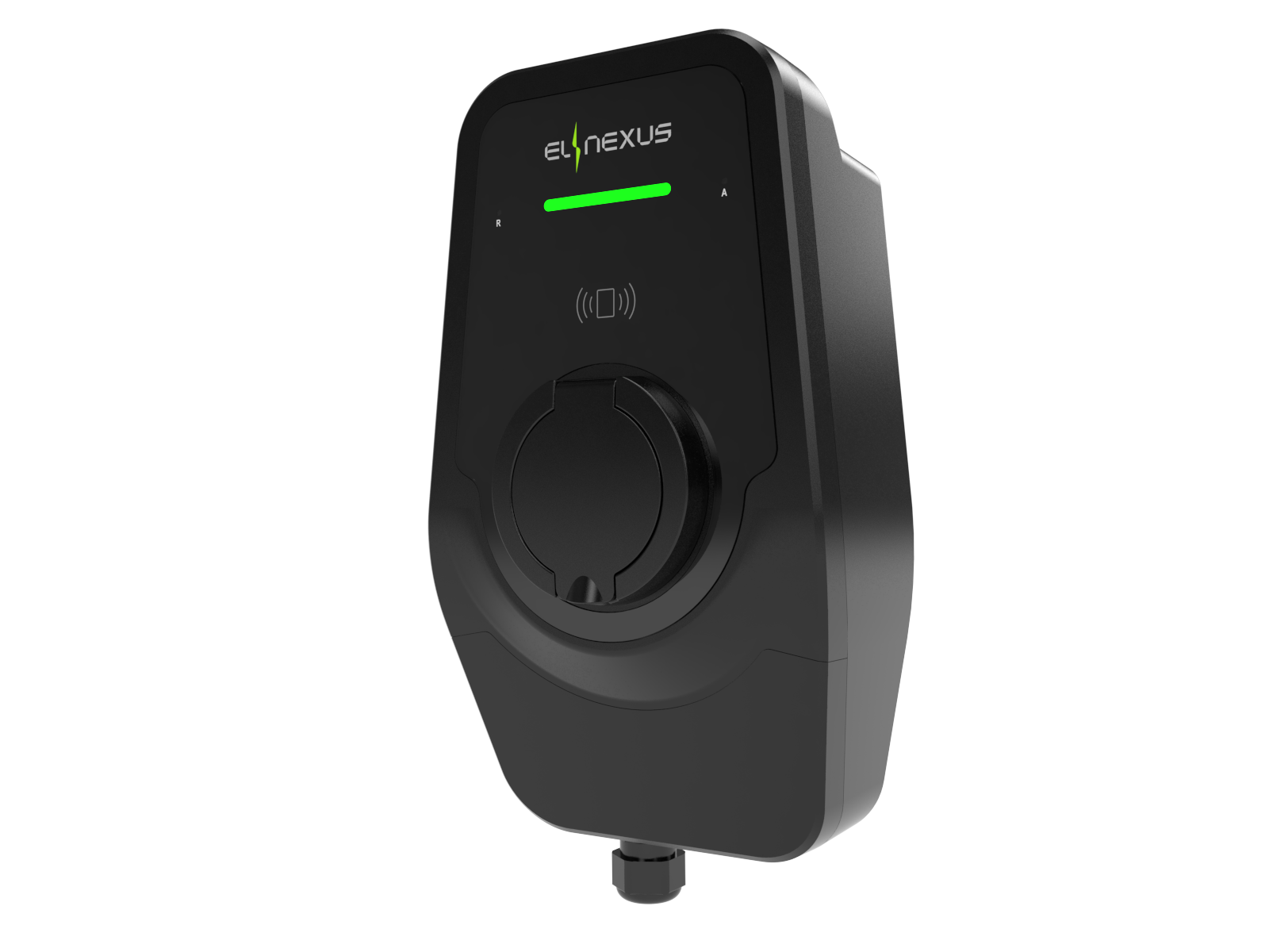 Wall-mounted EV charger mechanical design